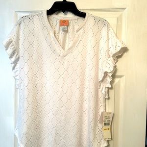 Ruby Road White Top-NWT